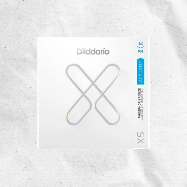 D'Addario XS Acoustic Phosphor Bronze Strings Light (12-53)
